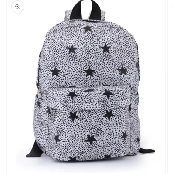 VINTAGE HAVANA Eden Mixed Media Dome Hard Cover Mini Backpack-Red Pop NWT Vintage Havana | Bags | Vintage Havana Backpack | Poshmark main image 3